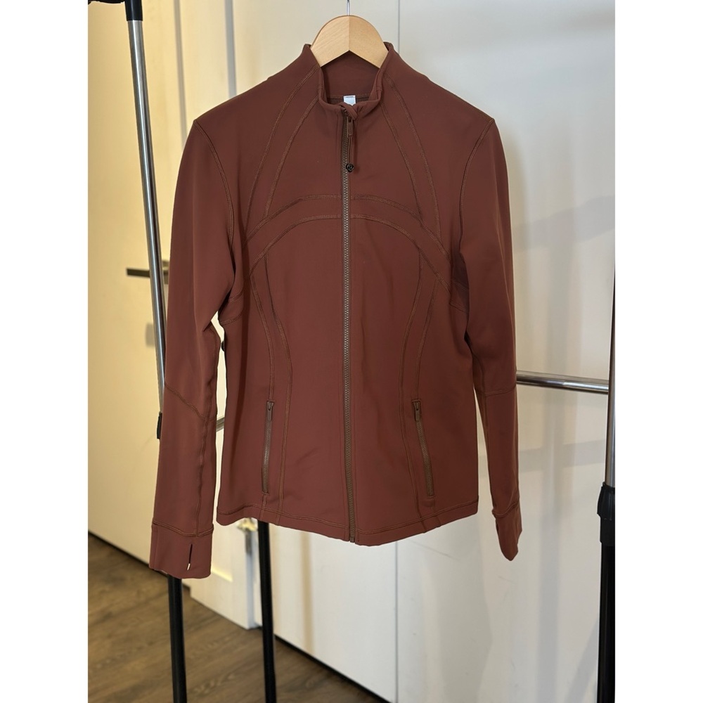 Lululemon Define Jacket Luon Roasted Brown Size 14